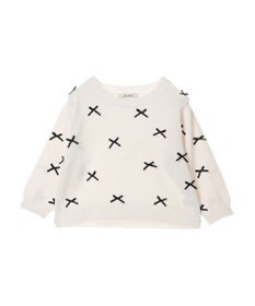 Green Parks ・ＡＮＤ　ＳＥＡＲＣＨ　メニーリボン５分袖ニット