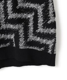 JOSEPH HOMME 【HIGH GRADE LINE】カスリシェブロンジャガード　クルーネックニット