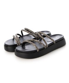 MODE ET JACOMO <carino>厚底ビジューサンダル