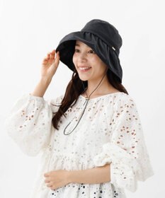 AURORA 【 Beaurance （ビューランス）】サマーシールドはっ水カサブランカ風クロッシェハット