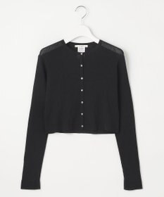 23区 L 【SLOW/一部店舗限定】シアーサマー リブ カーディガン