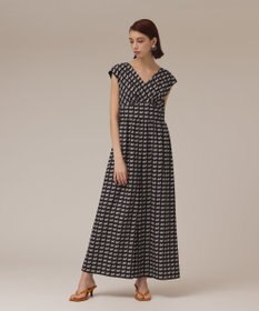 GRACE CONTINENTAL ホースプリントサロペット