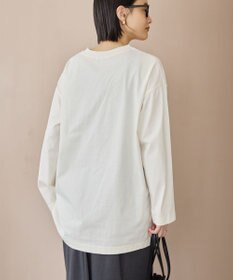 AMERICAN HOLIC ボックス箔プリントロングTシャツ