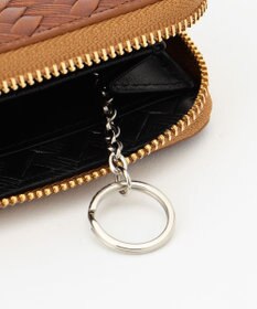 JOSEPH ABBOUD 【コインケース】カウレザー エンボスメッシュ