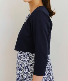 Tiaclasse 【UVカット・吸水速乾】 “きれい見え” カットソーストレートボレロ