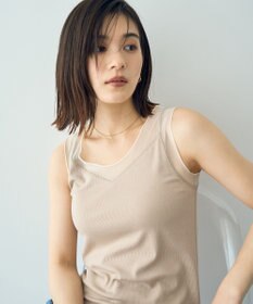 YECCA VECCA チュールMIXリブインナー