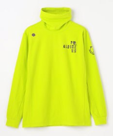 PW CIRCULUS 【起毛素材であたたか】【MEN】スピンドル付 両面起毛タートルネック ゴルフ