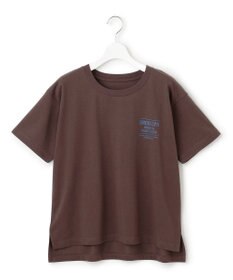 J.PRESS YORK STREET 【WOMEN】カフェロゴプリント Tシャツ