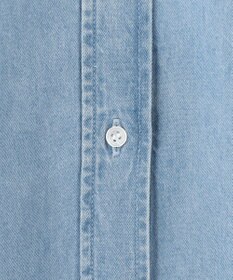 23区 【Oggi4月号掲載/洗える】23区DENIM ライトダンガリー クロップドシャツ