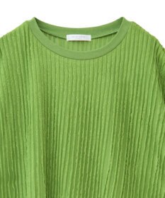 Green Parks ５分袖フリルカットプルオーバー