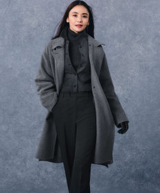 23区 S 【滝沢眞規子さん着用/WEB限定カラーあり】ウーステッドウール リブタートル ニット