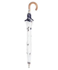 MOONBAT POLO RALPH LAUREN 晴雨兼用 長傘 ポロベアプリント 裏カラー 日傘 一級遮光 遮熱 UV