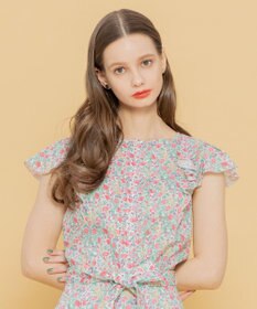 TOCCA 【LIBERTY社オリジナル素材】【洗える！】FLORAL STORY ブラウス