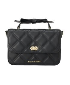 Maison de FLEUR キルティングフラップバッグ