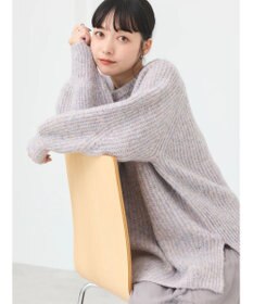 earth music&ecology ふわふわメランジチュニック