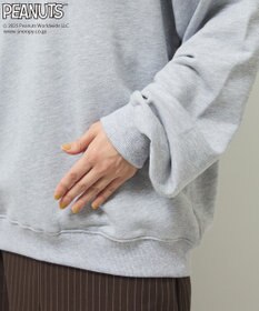 Green Parks ■PEANUTS スヌーピーミニ刺繍スウェット