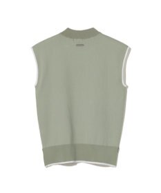 ZERO HALLIBURTON ノースリーブモックネックニット ZHG-W6S8b 85222