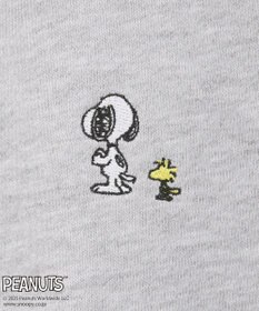 Green Parks ■PEANUTS スヌーピーミニ刺繍スウェット