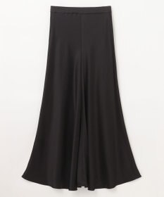 GRACE CONTINENTAL サテンバイアスロングスカート