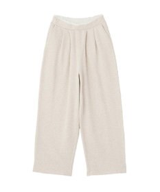 earth music&ecology レースレイヤード風スウェットパンツ