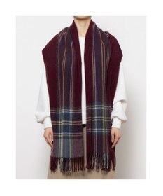 UNBILLION カシュネ cache nez / イタリアウールチェックストール