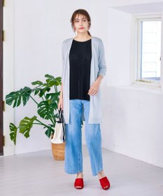 Tiaclasse 【2点セット・新色追加・洗える】クリスタルプリーツセットアップ