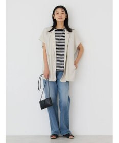 AMERICAN HOLIC 接触冷感Ｗボタンジレ