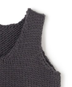 uncrave ハンドニット ジレ