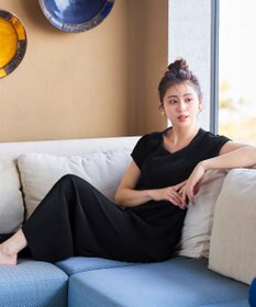 Tiaclasse 【2点セット・新色追加・洗える】クリスタルプリーツセットアップ