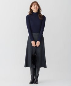 自由区 【洗える】CARIAGGI スーパーエクストラファインメリノ インナーニット