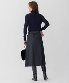 自由区 【洗える】CARIAGGI スーパーエクストラファインメリノ インナーニット