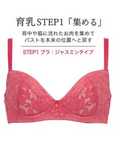 BRADELIS New York 【BRADELIS New York / 育乳補整ブラ・STEP1 集める】ジャスミンステップ1ブラ26S1
