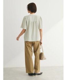 Green Parks ・ＥＬＥＮＣＡＲＥ　ＤＵＥ　バイカラーブラウス