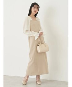 earth music&ecology ショルダードッキングワンピース