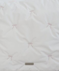 Maison de FLEUR リボン刺繍パファートートバッグ