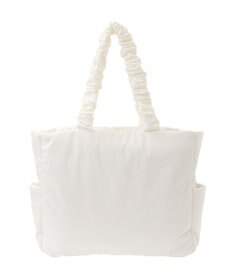 Maison de FLEUR リボン刺繍パファートートバッグ