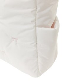 Maison de FLEUR リボン刺繍パファートートバッグ