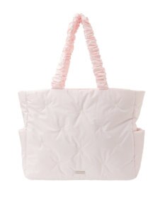 Maison de FLEUR リボン刺繍パファートートバッグ