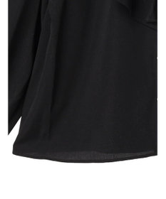 earth music&ecology ラッフルカラーブラウス