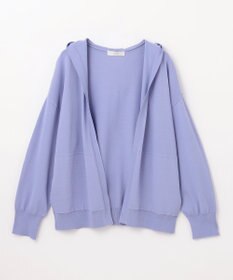 ANY ニットフーディーカーディガン