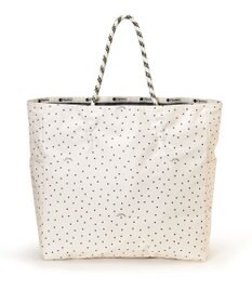 LeSportsac LARGE 2 WAY TOTE/2ウェイサンダー/アイボリードッツ