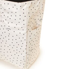 LeSportsac LARGE 2 WAY TOTE/2ウェイサンダー/アイボリードッツ