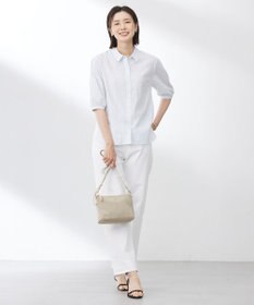 J.PRESS LADIES 【洗える】BASIC STRETCH DENIM ボーイフィット パンツ
