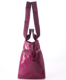 LeSportsac TWO HANDLE ZIP TOTE/パープルベリーシャイン