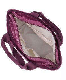 LeSportsac TWO HANDLE ZIP TOTE/パープルベリーシャイン