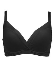 BRADELIS New York 【BRADELIS NewYork peace】すっきり楽ちん綿混ブラ 接触冷感 速乾機能で快適なノンワイヤー補整ブラ