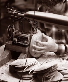 石田製帽 【UNISEX】 ビンテージストローハット キャノチエ