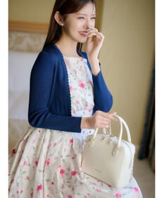 TOCCA 【宮本茉由さん着用】ECLAT CARRE LEATHERBAG レザーバッグ