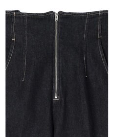 earth music&ecology フロントジップデニムパンツ