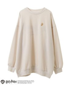 Green Parks ハリー・ポッター／サガラ刺繍裏毛プルオーバー